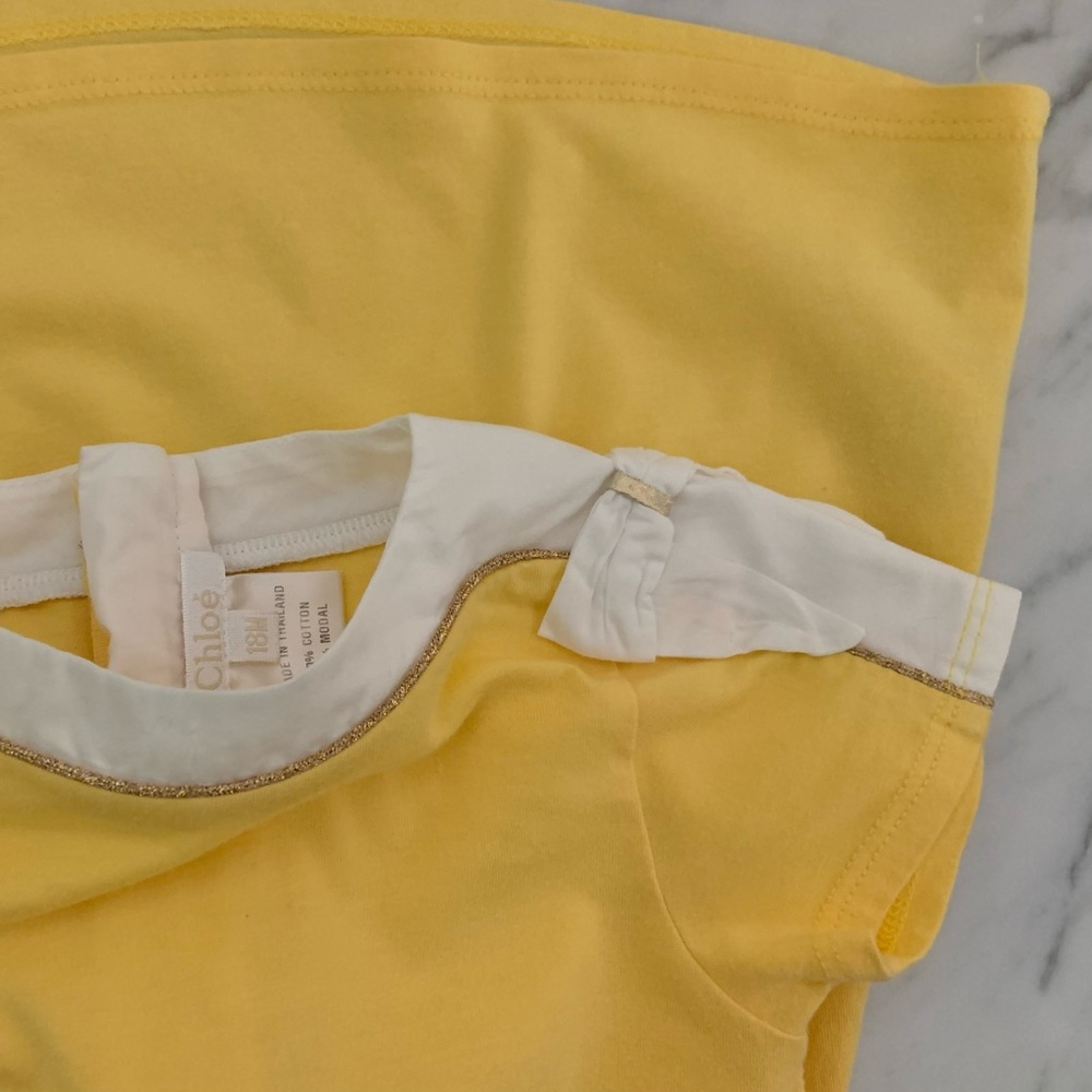 Chloe Girls Yellow Dress - Picture 6 of 10